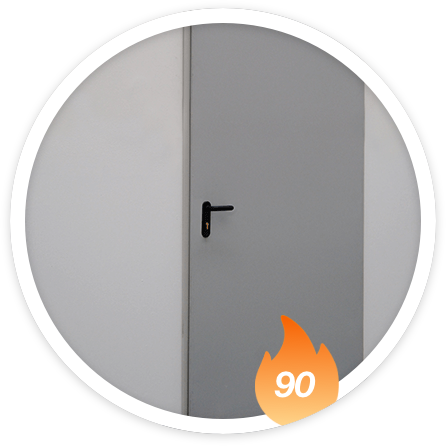 Bloc-porte coupe-feu EI90