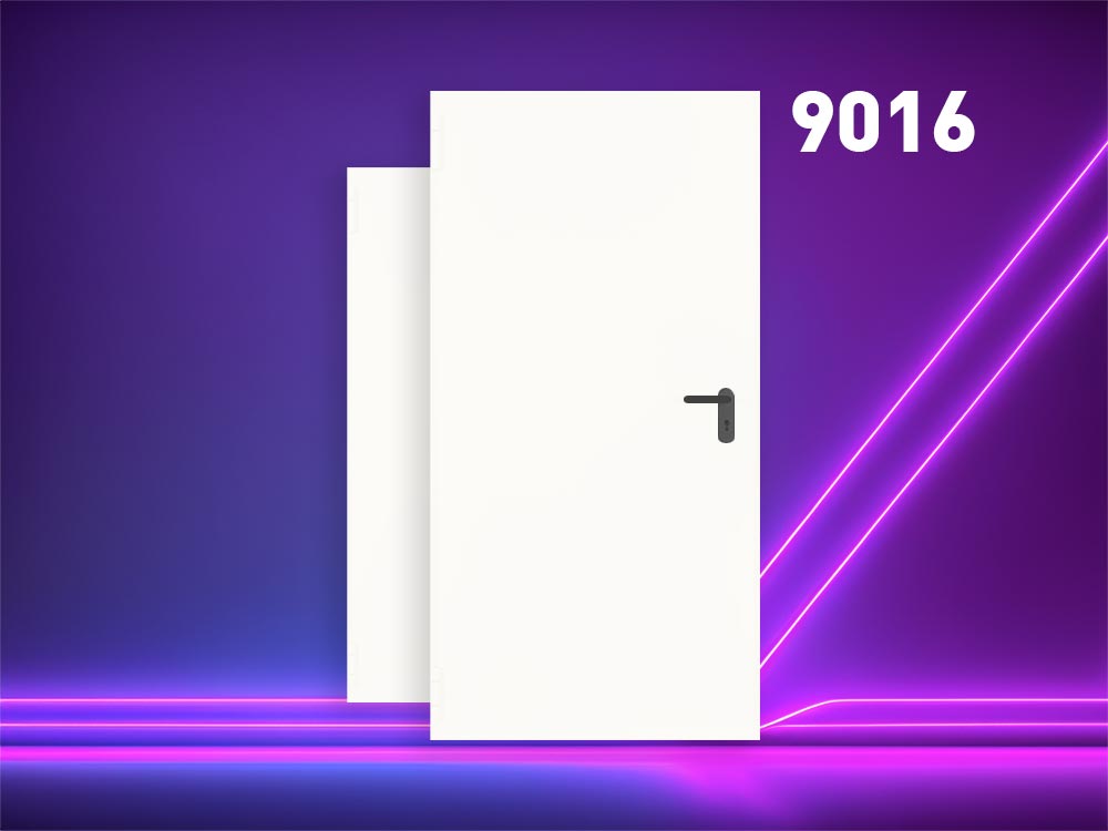 Porte métallique coupe-feu EI120 1 vantail bâti Z